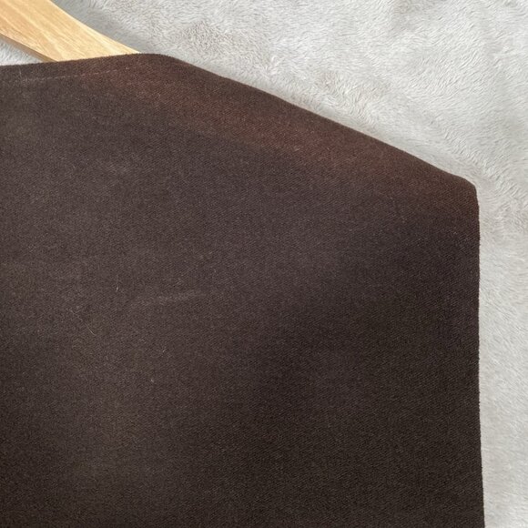 Vintage Jean Paul Germain Waistcoat Mens 4X Brown Cotton Suit Vest Western - Picture 9 of 15